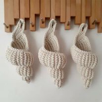 Crochetshell long cream Supcio Design