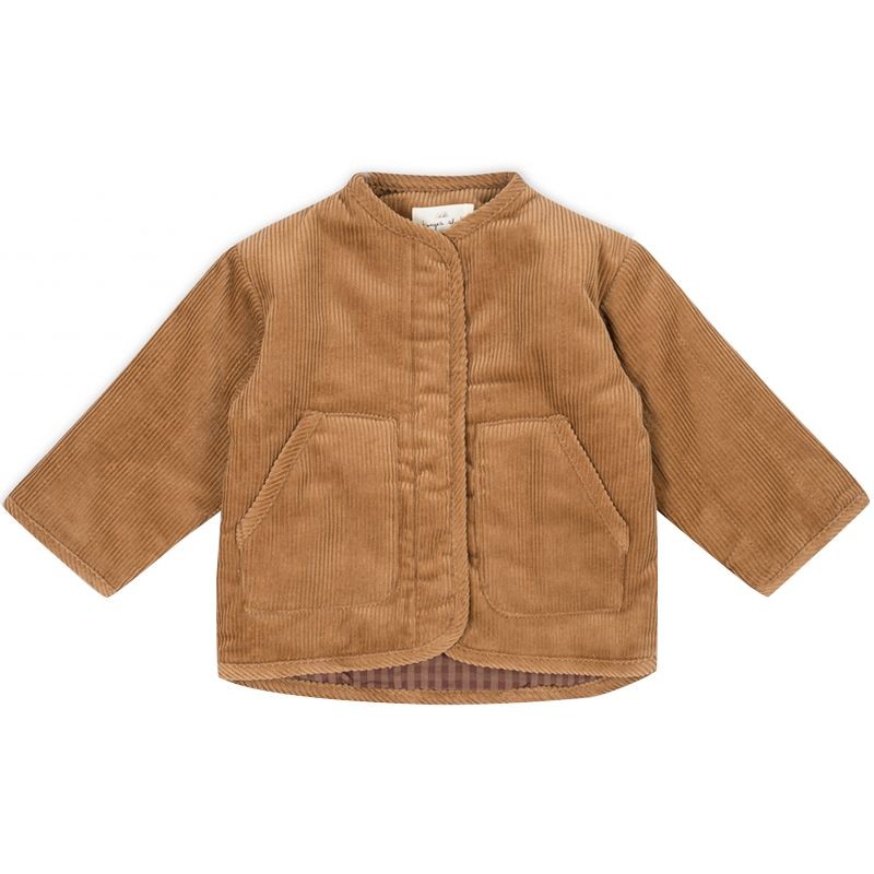 Quilted jacket faded brown Konges Slojd