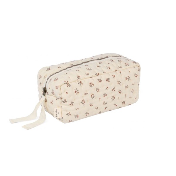 Quilted toiletry bag petit amour rose Konges slojd
