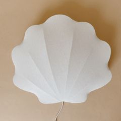 Fabric lamp clam off-white Konges Slojd