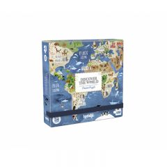 Pocket puzzle discover the world Londji