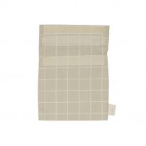 Sandwich bag oyster grey check Haps Nordic