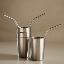 4-pack reusable straws Haps Nordic