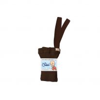 Collants à bretelles chocolate brown Silly Silas