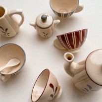 Set de thé en céramique Konges Slojd