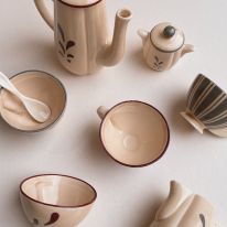 Ceramic tea set Konges Slojd