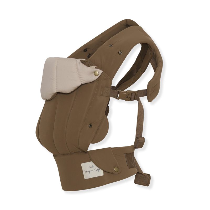 Porte Bebe Nola Walnut Konges Slojd Yellow Flamingo