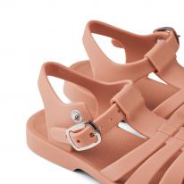 Rubber beach sandals tuscany rose Liewood